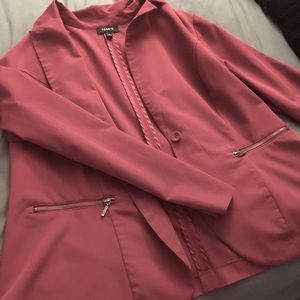 EUC Torrid Mauve Suit Jacket